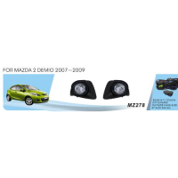 Протитуманні фари Vitol MZ-278 Mazda 2 Demio 2007-09 ел.проводка