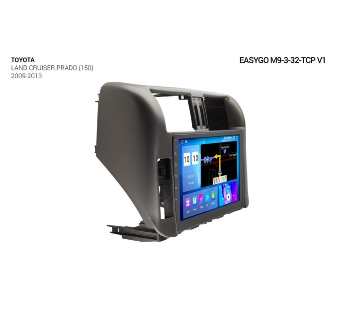 Штатна магнітола EasyGo M9-3-32-TCP v1 Toyota Land Cruiser Prado (150) 2009-2013