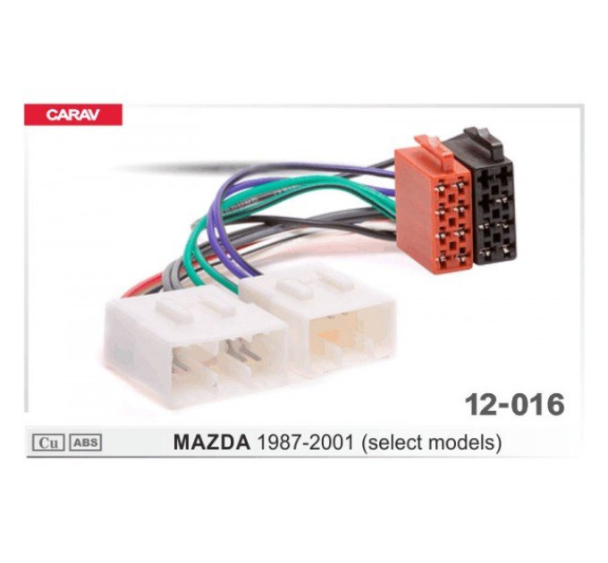 Перехідник ISO Mazda Carav 12-016