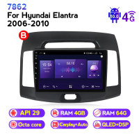 Штатна магнітола ECOBOOST FFT740Q-1242 HYUNDAI ELANTRA 2008-2010