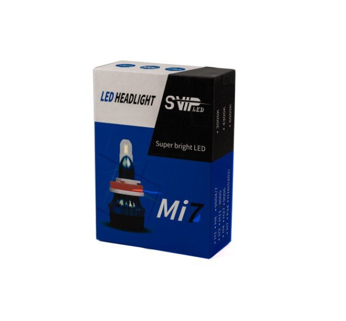 Світлодіодні лампи HeadLight Mi7 H3 (Pk22s) 55W 12V 4000Lm