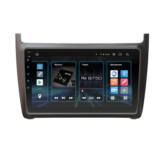 Штатна магнітола Incar DTA2-1078 для Volkswagen Polo 2009+