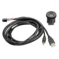 Адаптер для штатних USB / AUX-роз'ємів Nissan ACV 44-1213-001