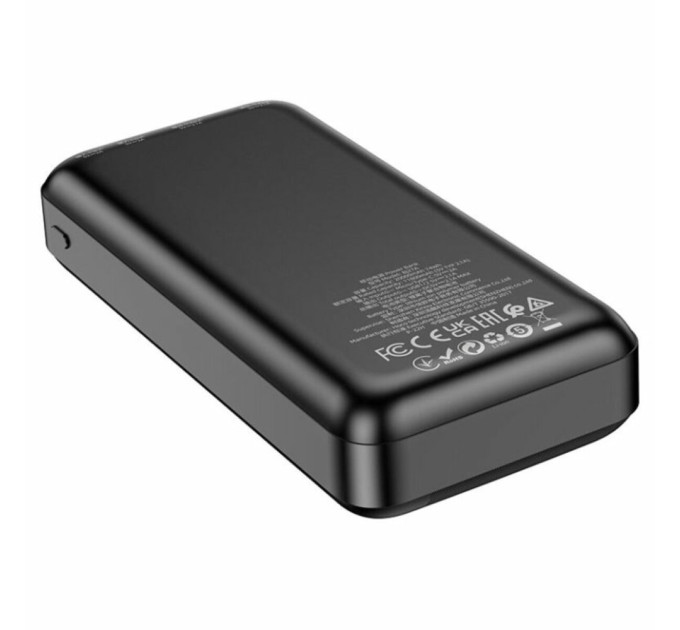 Повербанк BOROFONE BJ27AB Pindar 20000mAh Black