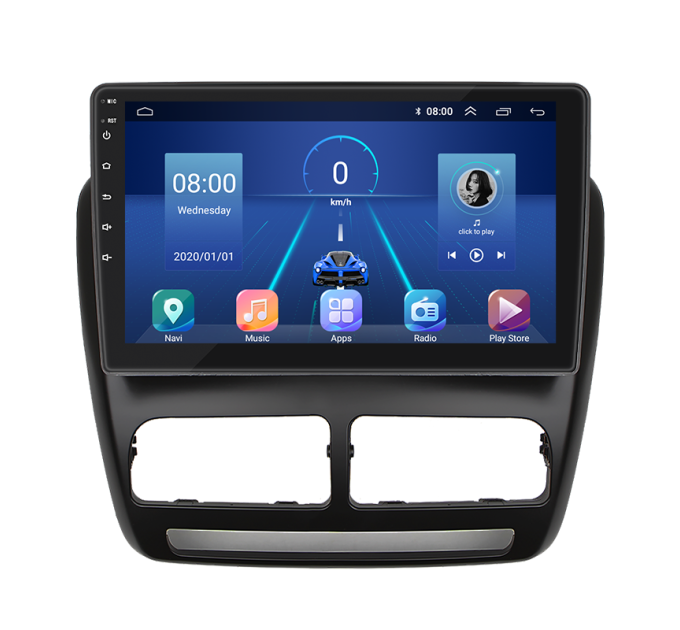 Штатна магнітола Fiat Doblo 2009-2015 Element 4/32 4G CarPlay