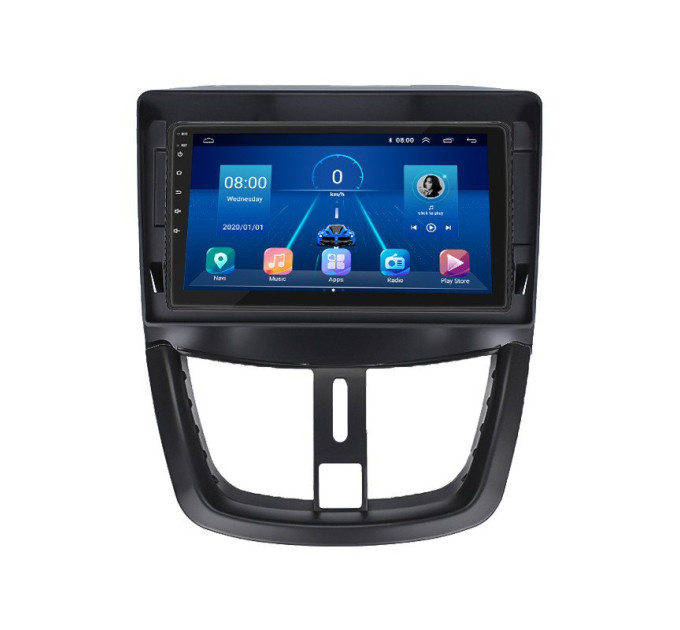 Штатна магнітола Peugeot 207 2006-2009 Element 6/128 4G CarPlay