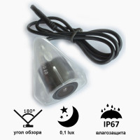 Камера переднього огляду широкутна Prime-X B8010W VOLKSWAGEN Polo 2012