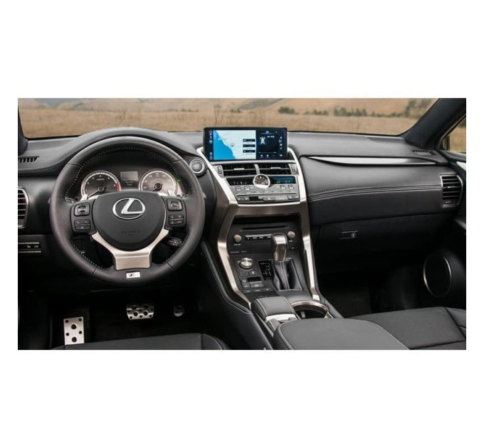 Захисне скло на монітор Lexus NX Hybrid 2017- (гартоване) Pixsel LE-2198-T