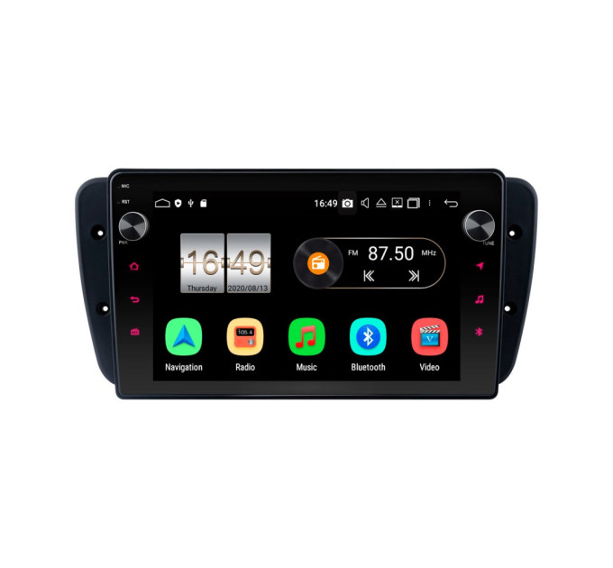 Штатна магнітола Torssen Seat Ibiza 08-15 MP9232 круговий огляд