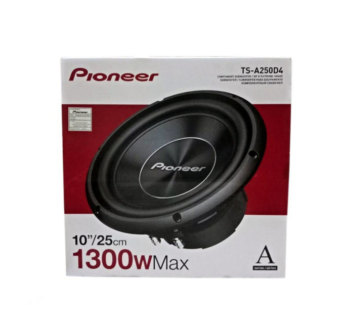 Сабвуфер Pioneer TS-А250D4