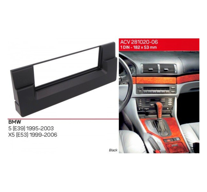 Перехідна рамка BMW 5, E39, X5, E53 ACV 281020-06