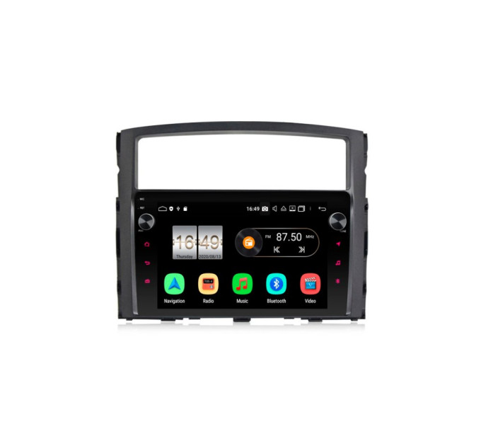 Штатна магнітола Torssen Mitsubishi Pagero 2006-2015 MP9232 круговий огляд
