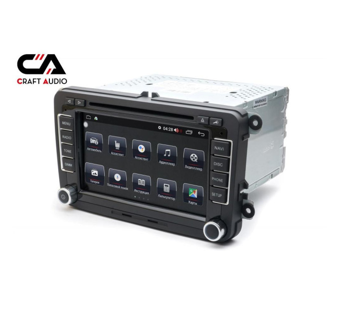Штатна магнітола CraftAudio CA-6100 7