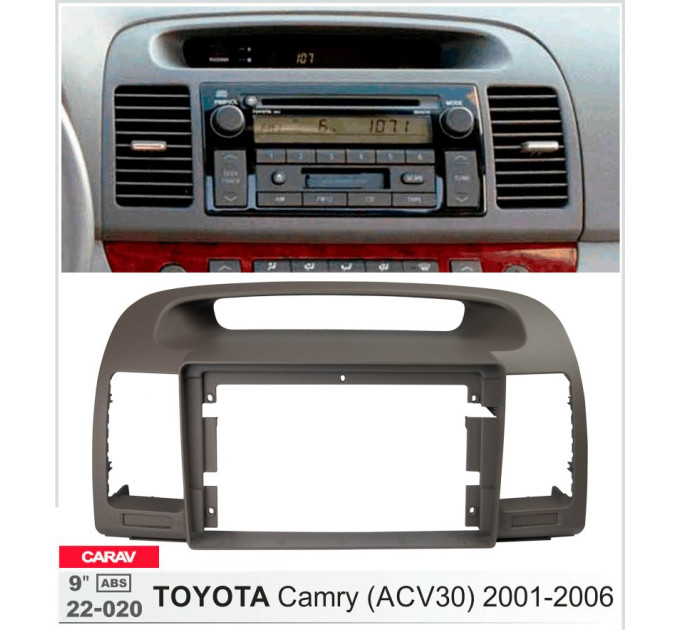 Перехідна рамка Toyota Camry Carav 22-020