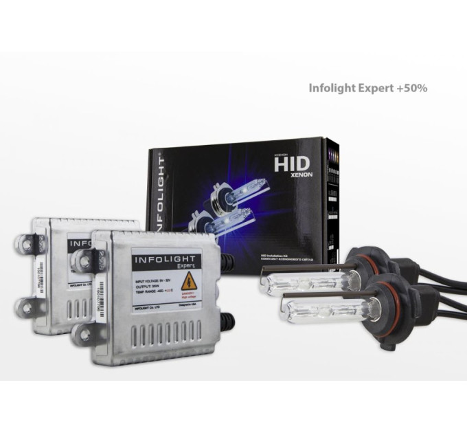 Комплект ксенону Infolight Expert HВ4 9006 6000К +50%