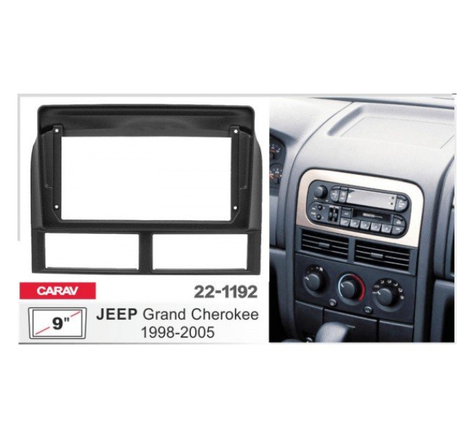 Перехідна рамка Jeep Grand Cherokee Carav 22-1192