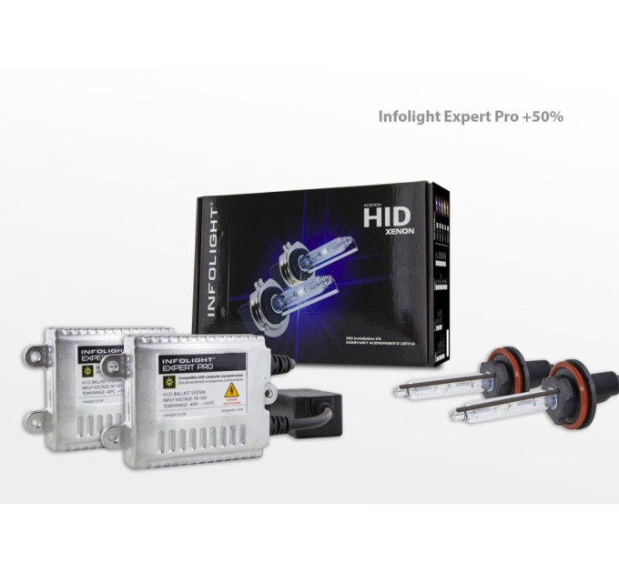 Комплект ксенону Infolight Expert Pro CANBUS H11 4300K +50%