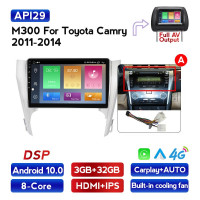 Штатна магнітола ECOBOOST FFT300Q-1068 TOYOTA Camry 50 2011-2014