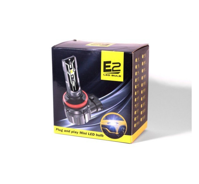 Світлодіодні лампи HeadLight E2 HB3 9-18V 36W P20ds chip 3570 6500K