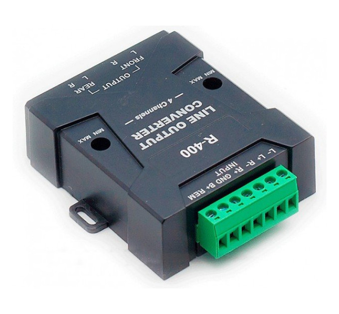 Перетворювач рівня сигналу 4 канальний Carav R-400
