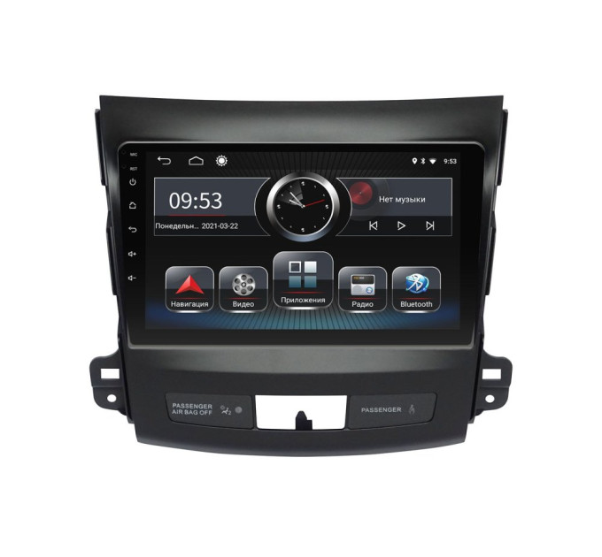 Штатна магнітола Incar PGA2-6181 для Mitsubishi Outlander XL 2006-2012