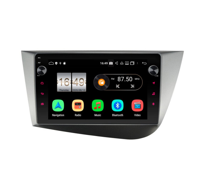 Штатна магнітола Torssen Seat Leon 05-12 MP9232 круговий огляд