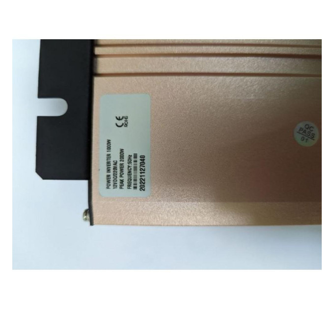 Автомобільний інвертор Pulsepad PSW-1000 12V 1000W PURE SINE WAVE