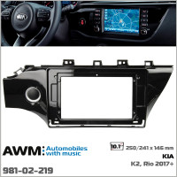 Перехідна рамка KIA Rio, K2 AWM 981-02-219