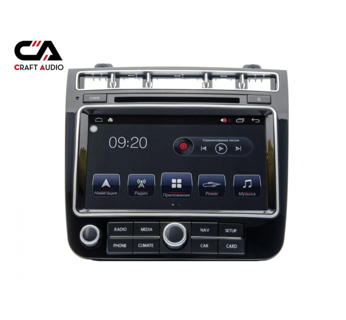 Штатна магнітола CraftAudio CA-860 VW Touareg 2013+