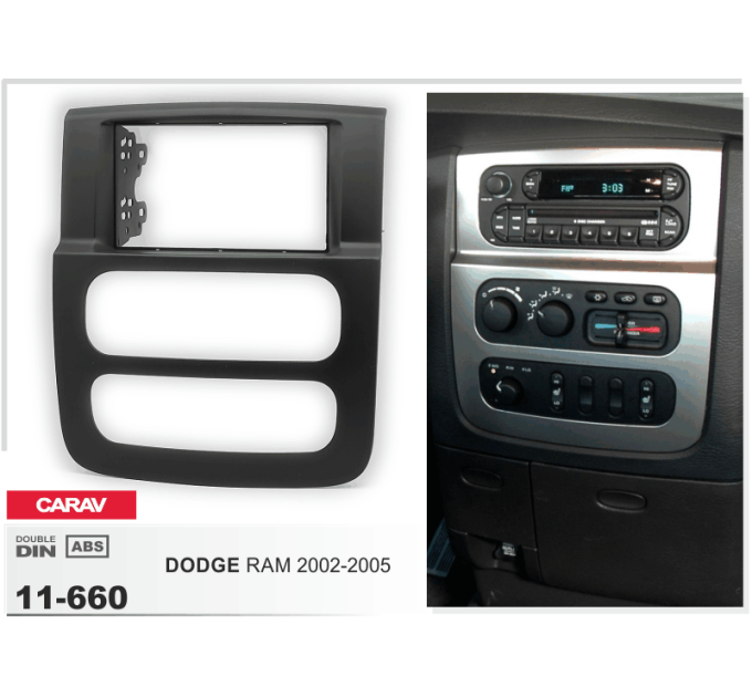 Перехідна рамка CARAV 11-660 DODGE RAM 2002-05