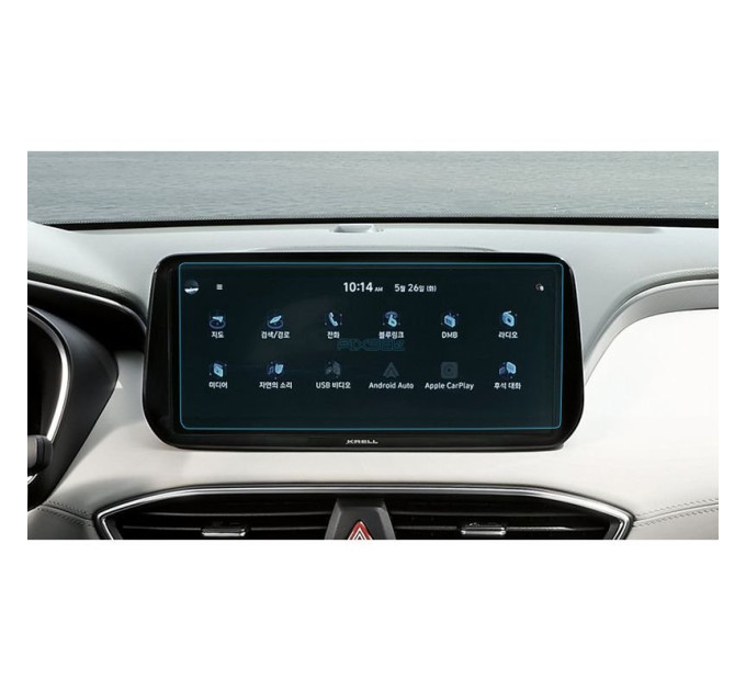 Захисне скло на монітор Hyundai Santa Fe 2020- (глянсове) Pixsel HD-7845-H