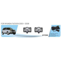 Протитуманні фари Vitol HY-298 Hyundai Tucson 2003-08