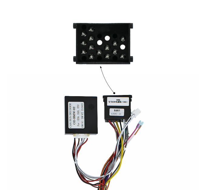 Перехідник для магнітол Element 6461 BMW E46 1999-2006/E39 1995-2000/E53 1999-2000 CAN-BUS