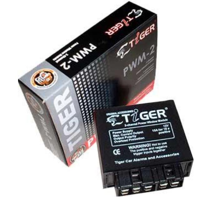 Інтерфейс склопідіймача Tiger PWM-2