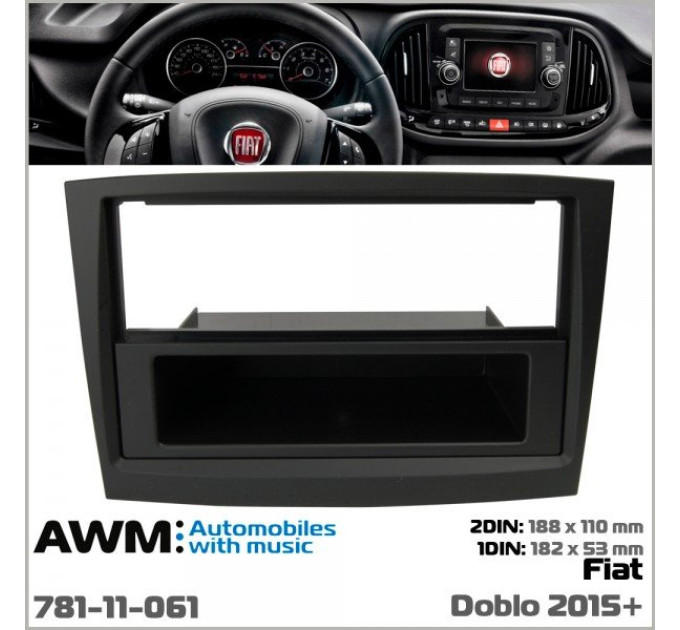 Перехідна рамка Fiat Doblo AWM 781-11-061