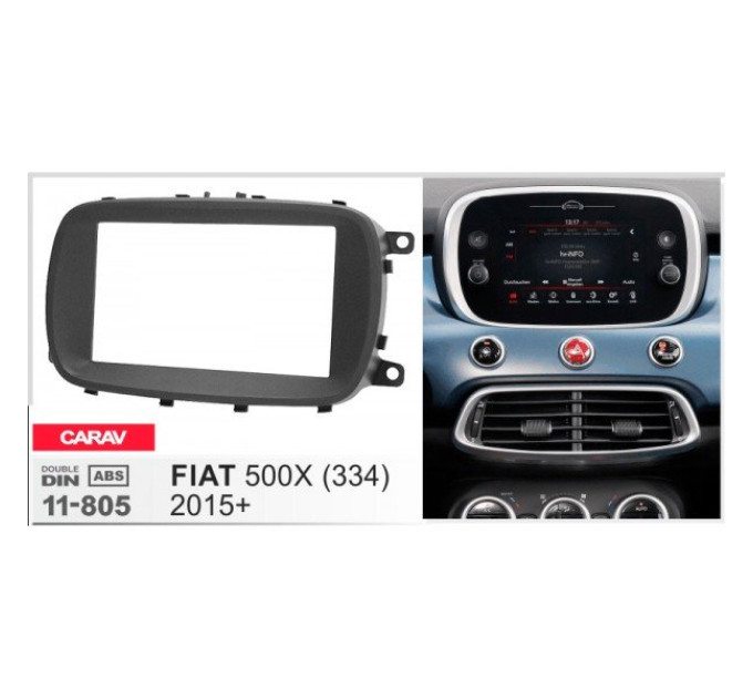 Перехідна рамка Fiat 500X Carav 11-805