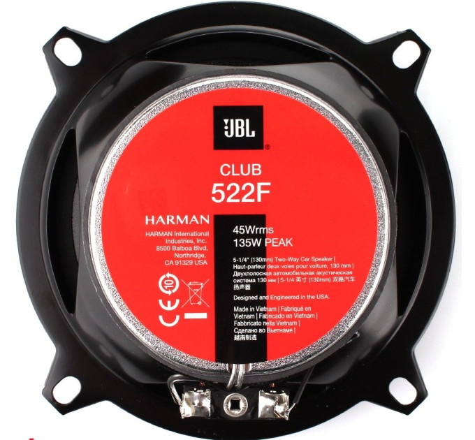 Акустика JBL CLUB 522F