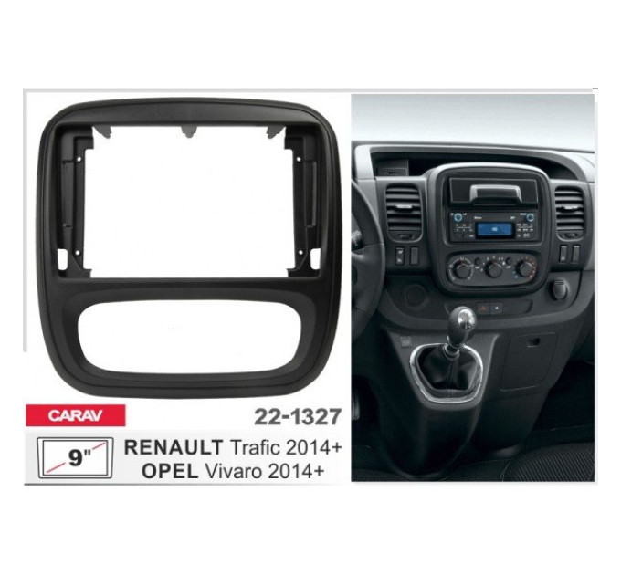 Перехідна рамка Opel, Renault, Nissan Carav 22-1327