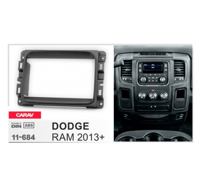Перехідна рамка Dodge Ram Carav 11-684