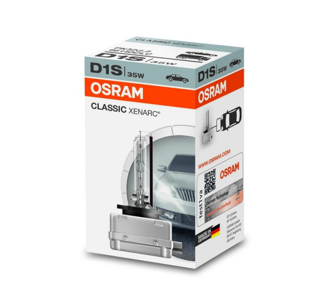 Ксенонова лампа Osram Xenarc Classic D1S 66140CLC-FS