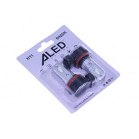 Лампи для підсвічування повороту ALed H11 6000K 12W H11A01