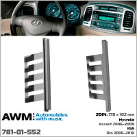Перехідна рамка Hyundai Accent, KIA Rio AWM 781-01-552