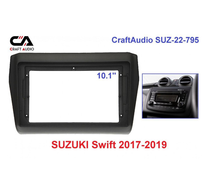 Перехідна рамка CraftAudio SUZ-22-795 SUZUKI Swift 2017-2019