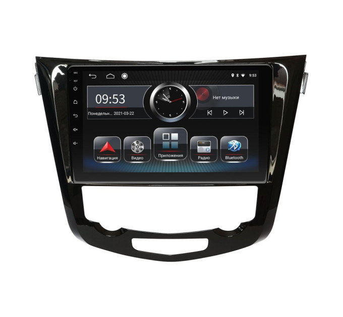 Штатна магнітола Incar PGA2-6210 для Nissan Qashqai, X-Trail 2014+ Climat