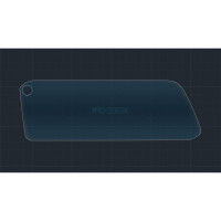 Захисне скло на монітор Mazda 3 2019- (глянсове) Pixsel MZ-1266-H