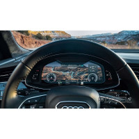 Захисне скло на панель приладів Audi Q8 / SQ8 / RSQ8 2018- (глянсове) Pixsel AUDI-2379-H