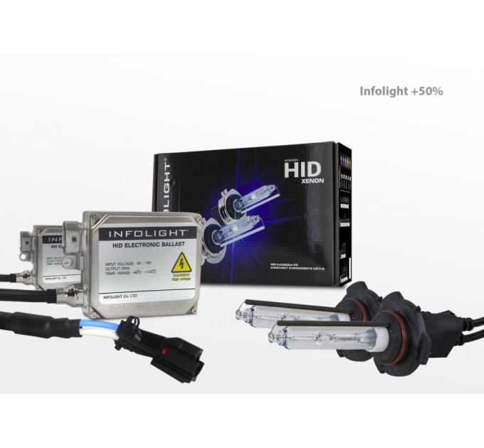 Комплект ксенону Infolight +50% HВ3 9005 4300К