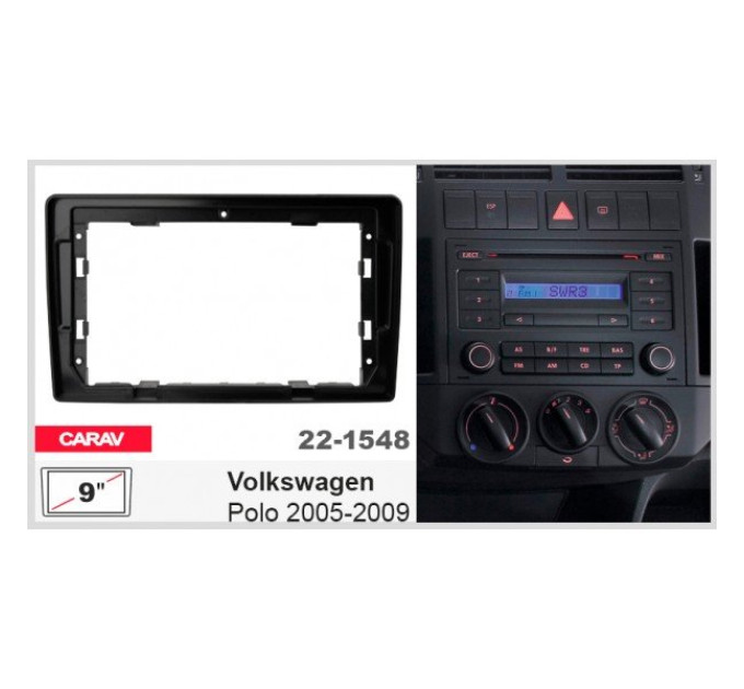 Перехідна рамка Volkswagen Polo Carav 22-1548