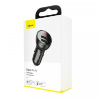 Автомобільний зарядний пристрій Baseus CCBX-0G 24W Grey