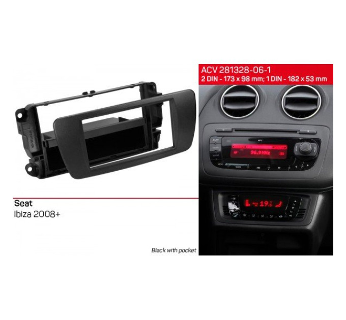 Перехідна рамка Seat Ibiza ACV 281328-06-1